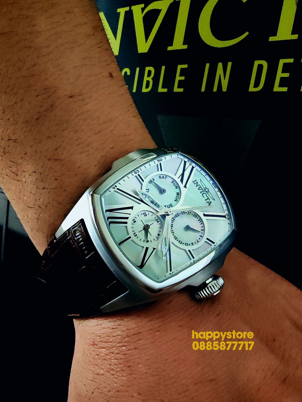 часовник INVICTA Lupah White Pearl 48 mm, Инвикта нов