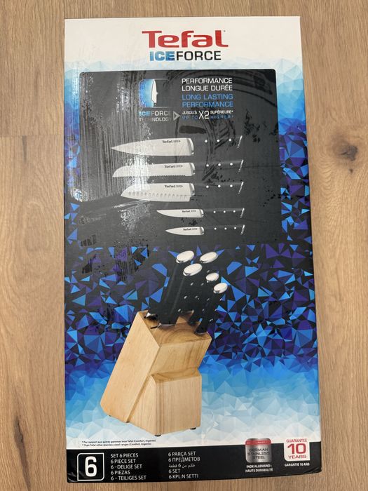 Комплект кухненски ножове Tefal Ice Force