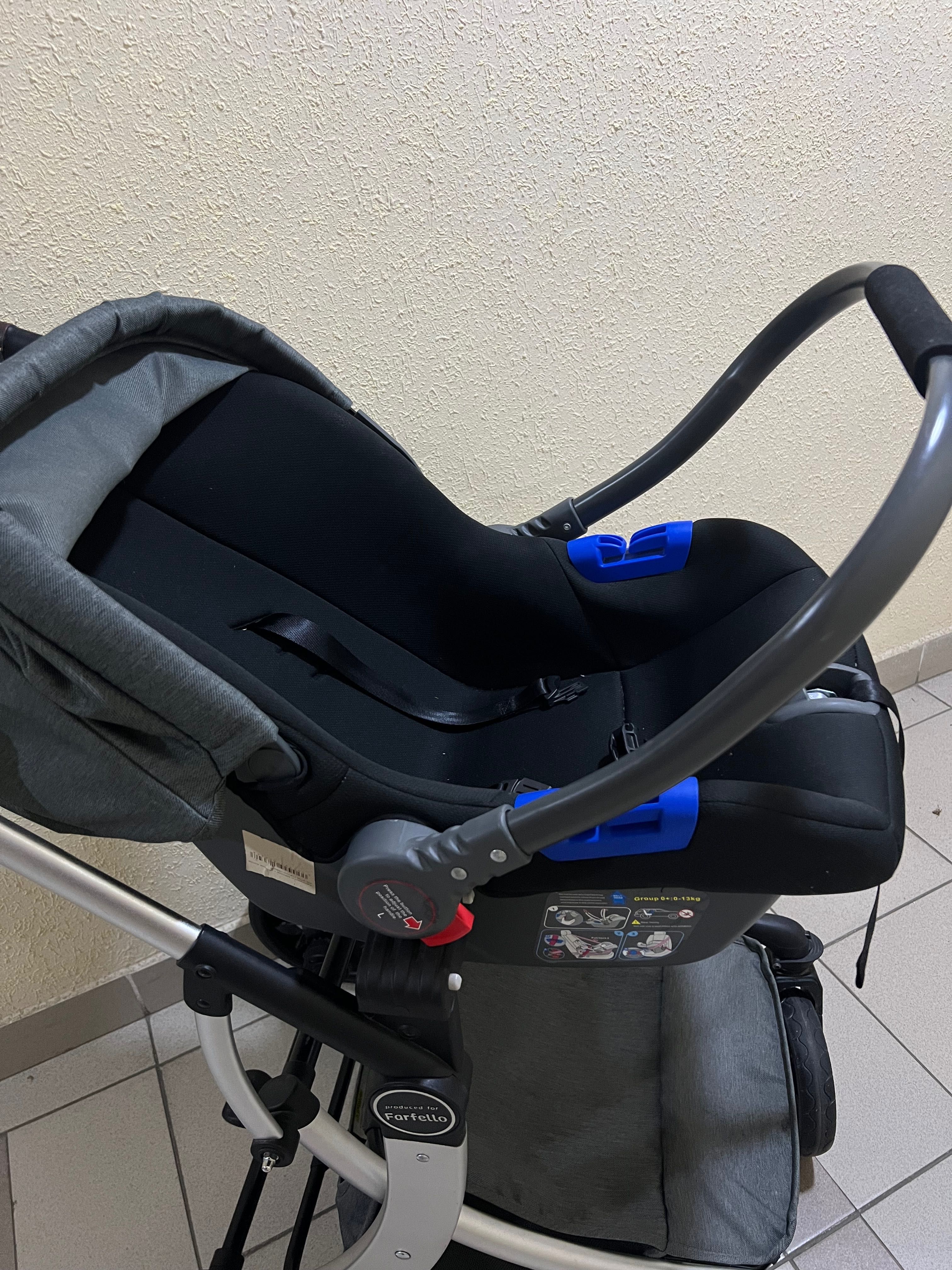 Коляска 2в1 автокресло в подарок