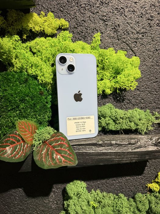 iPhone 14 128gb Blue 100% Ca Nou Neverlocked/Fact+Garantie