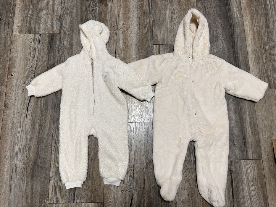 Зимни дрехи за бебе момиче 74-80