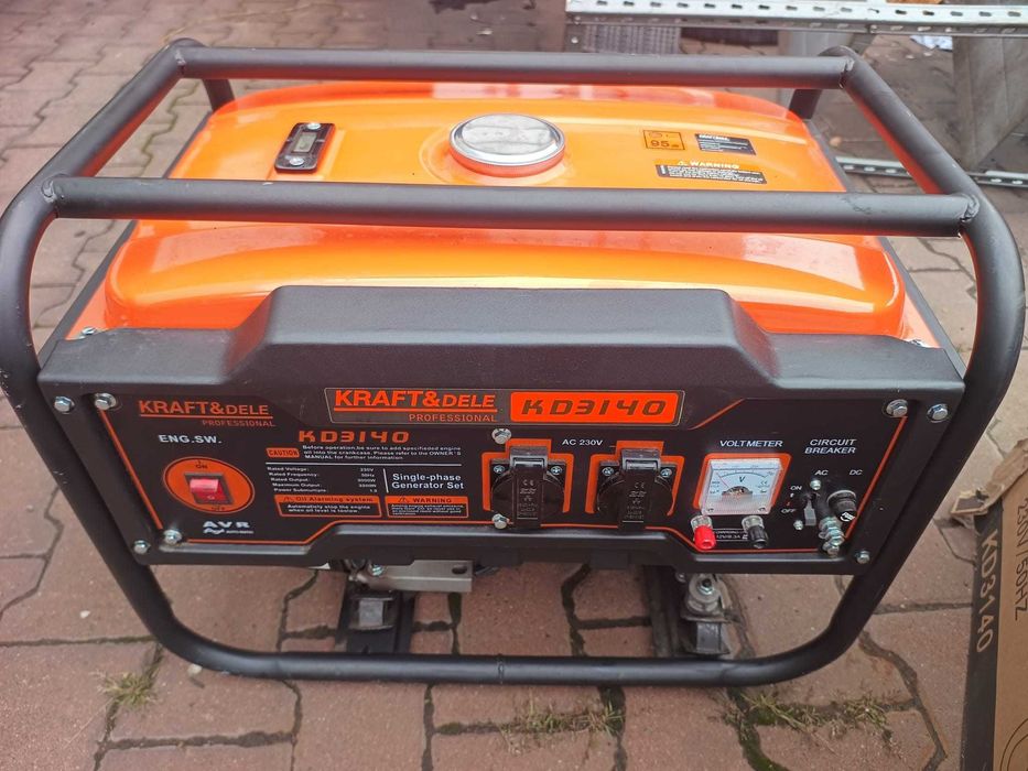 Generator Kraft&Dele KD3140 – 3 kW – Ca Nou, Demo – Cutie Originală