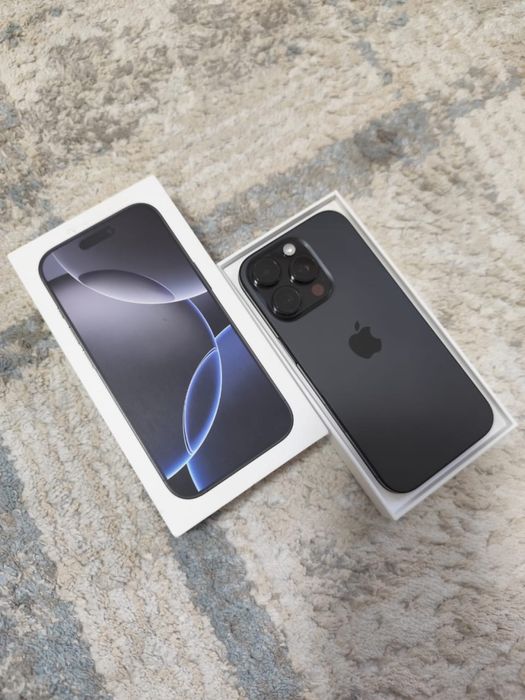 Iphone 16 pro 256 gb Black Titanium американец