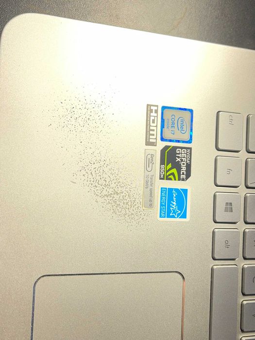 Laptop ASUS N752V i7-6700HQ 16GB RAM GTX 950M 4GB HDD+SSD 17.3”