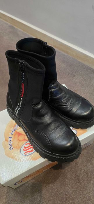 Детски боти от естествена кожа номер 36