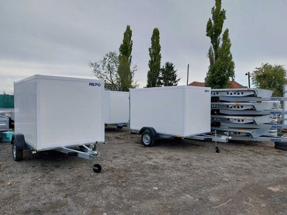 Remorca Furgon REPO, 750 KG, RAR INCLUS