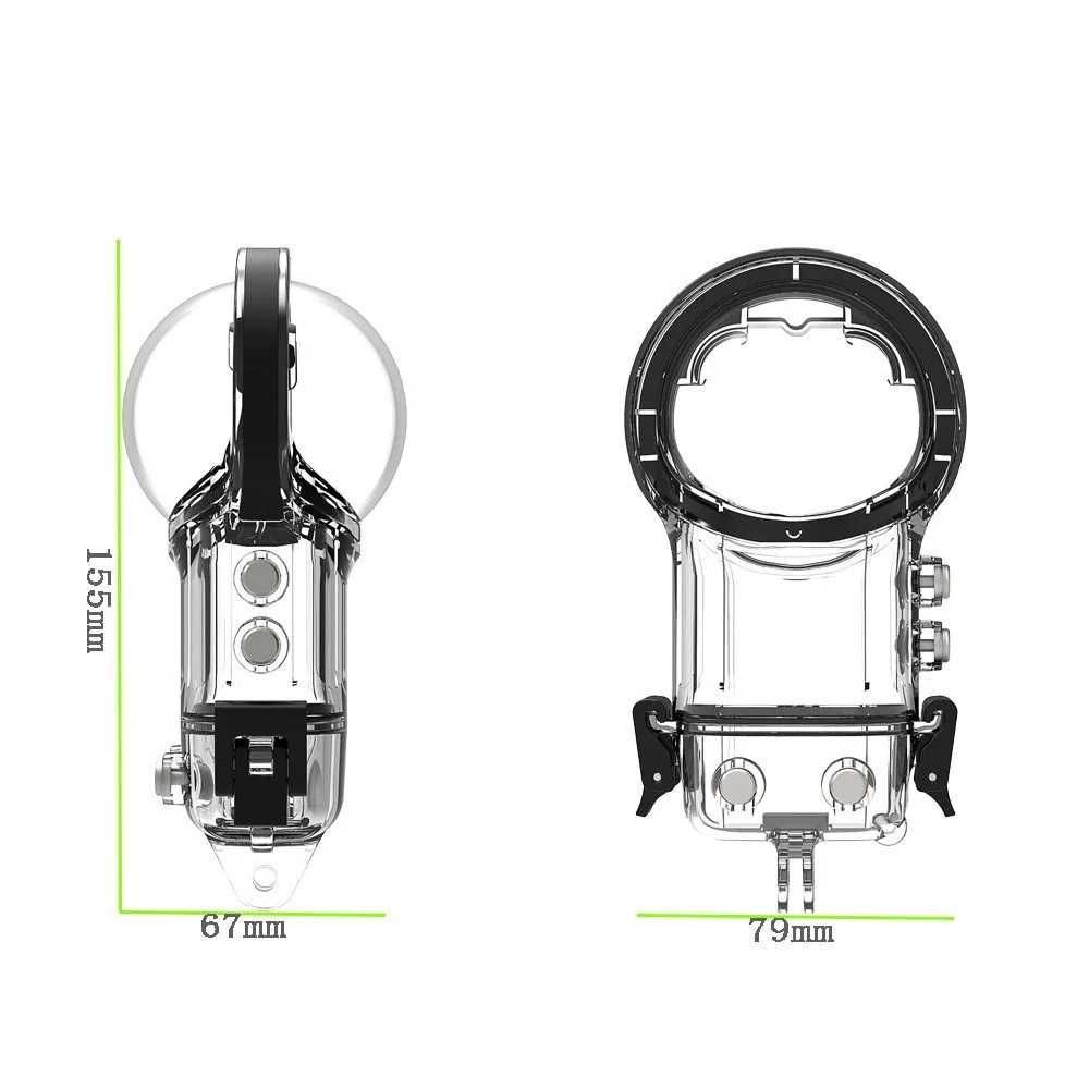 Carcasa subacvatica waterproof 50m camera actiune Insta360 ONE X3