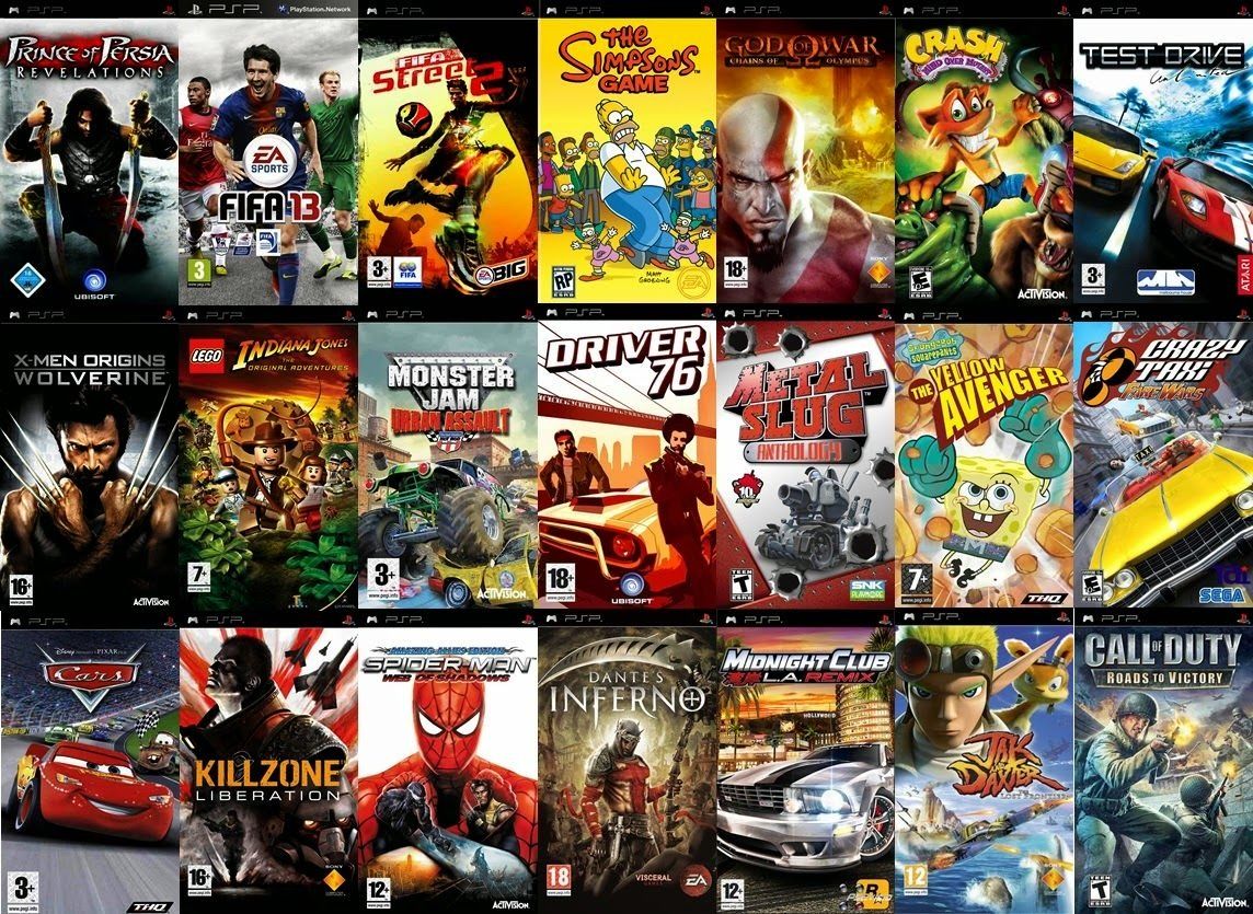 Запис игр и прошивка psp