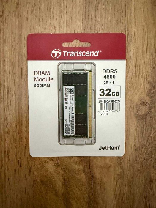 Оперативная память Transcend DDR5 32GB SODIMM