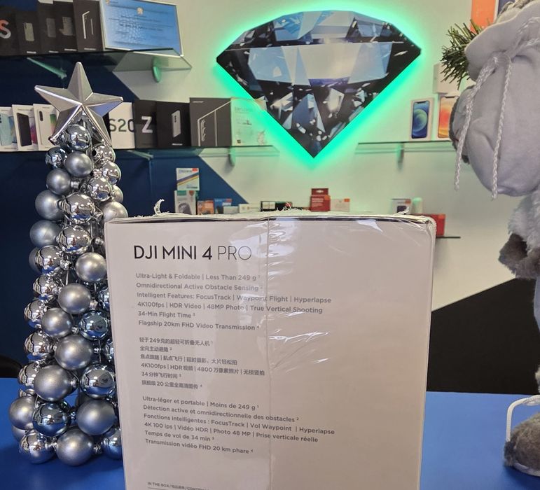 Drona Dji Mini 4 Pro Fly More Combo / sigilat / DeluxGSM