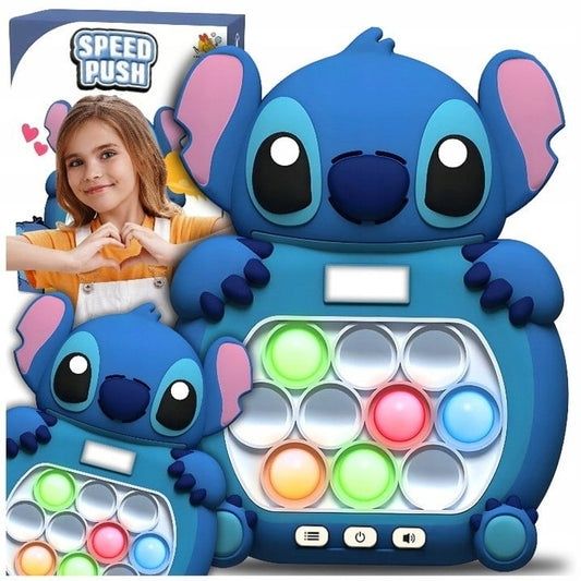 Детска антистрес играчка 999 нива на трудност popit push/Стич/Куроми