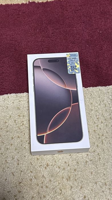 Yangi, ochilmagan Iphone 16 Pro Max 256 gb Desert rang