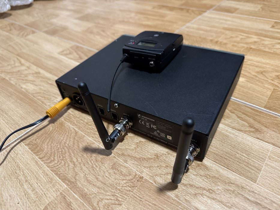 Set transmitator lavaliera + receptor Sennheiser eW G4