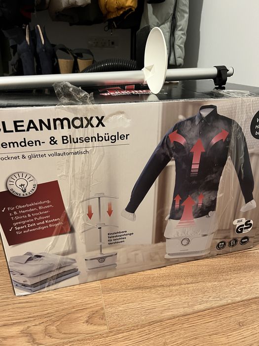 Aparat de calcat cu aer cald Cleanmaxx