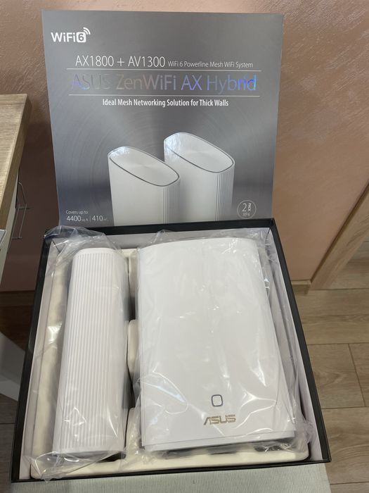 Рутер Asus за дебели стени и голям обхват