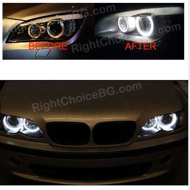 ЛЕД Крушки LED Angel Eyes Ангелски Очи BMW E39 E60 X5 E61 E65 E90 E91