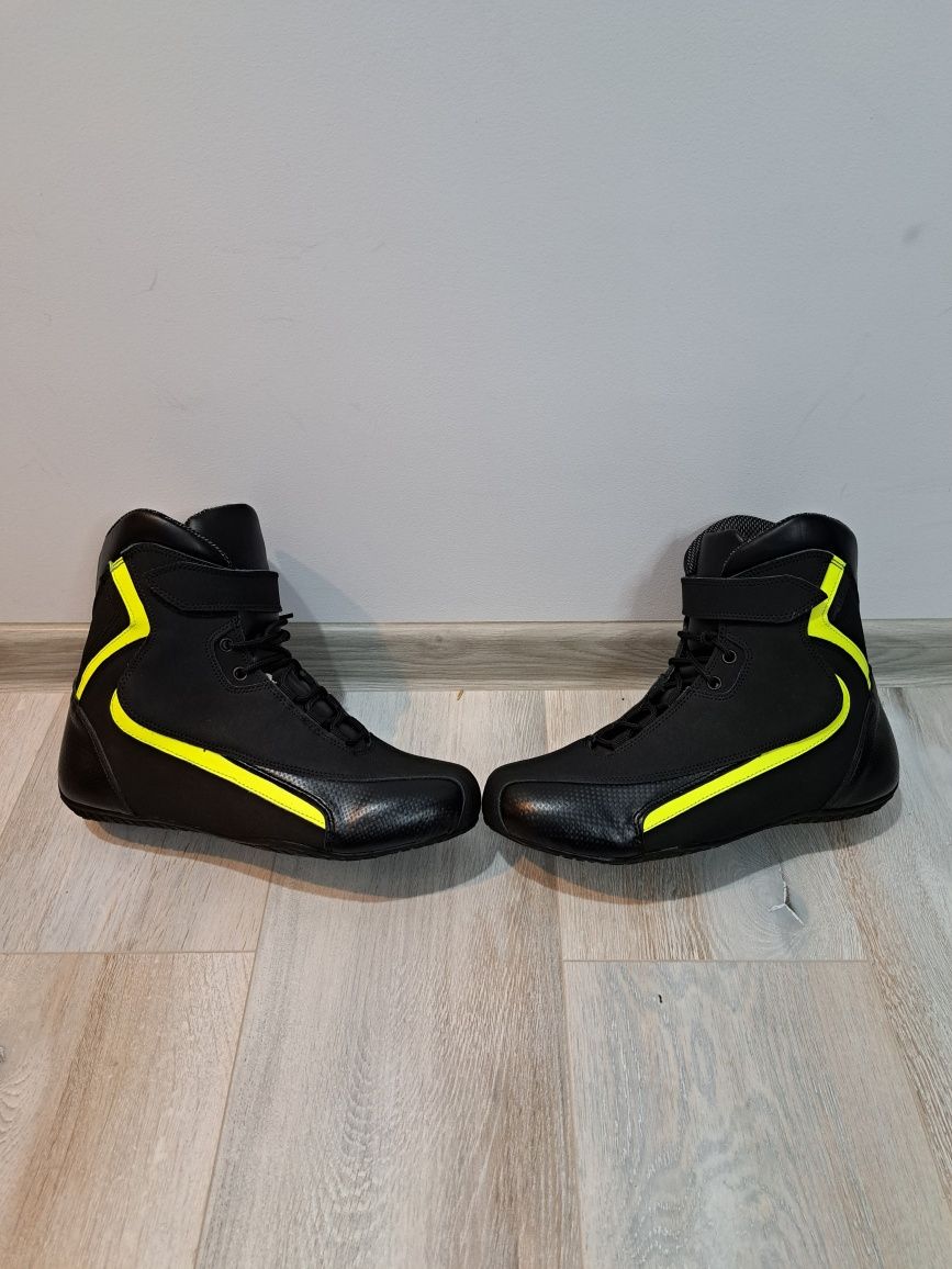 Ghete moto SM Seven Black-Neon mărimea 40, 41, 42, 43, 44 Noi!