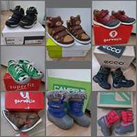 Маркови детски ботушки/обувки Garvalin, Adidas, Ecco, Superfit, Lamino