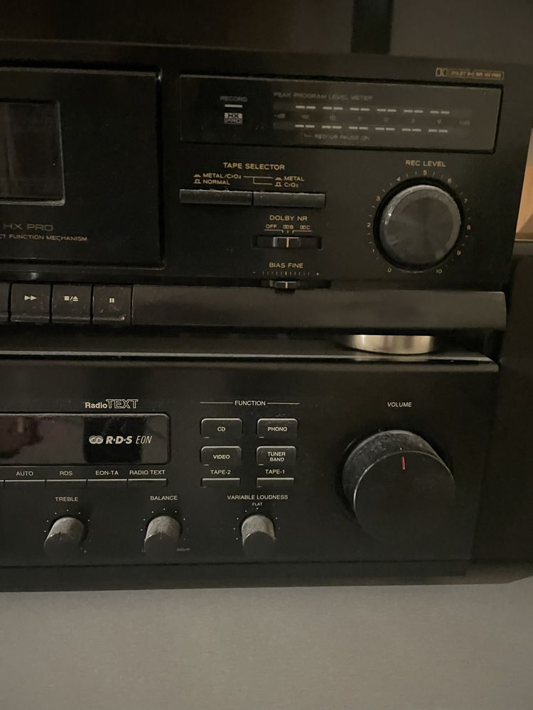 Ресивър Denon и Дек Teac