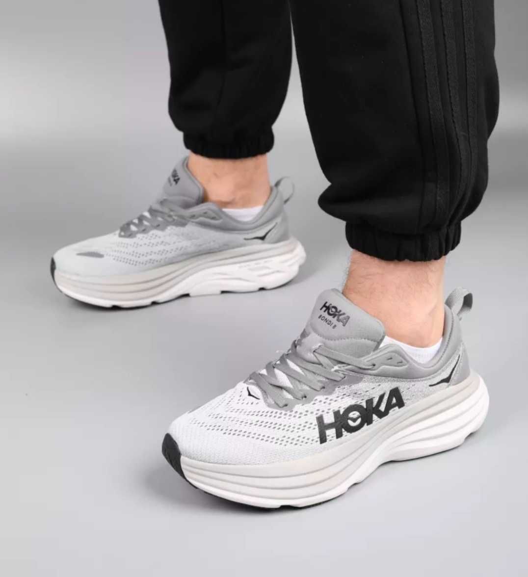 Кроссовки Супер Hoka Bondi8. Clifton8.Бег Хотьба Спорт Амортизаци,Люкс