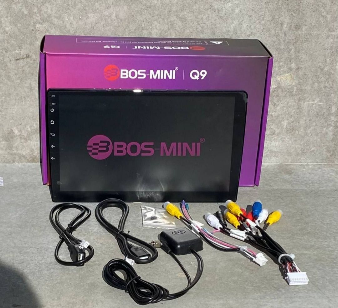 Продам магнитолу BOS-MINI Q9 10 Дюймовый  Цена с доставкой-25 000