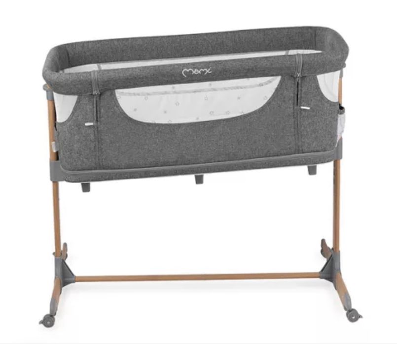 Patut co-sleeper 4 in 1 Smart Bed, Grey, MoMi