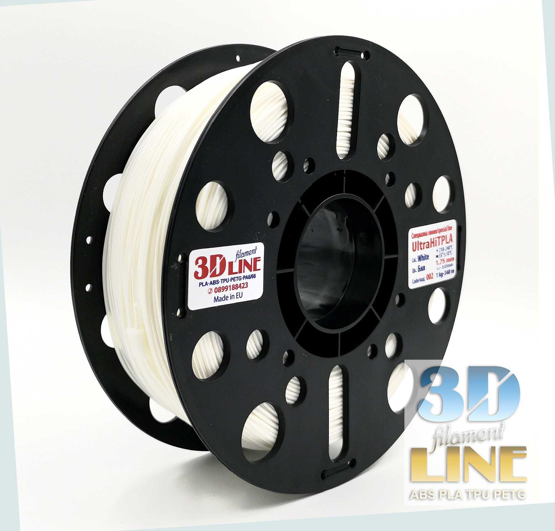Нишка за 3Д принтер. Филамент Filament PLA PETG PCTG ABS ASA TPU