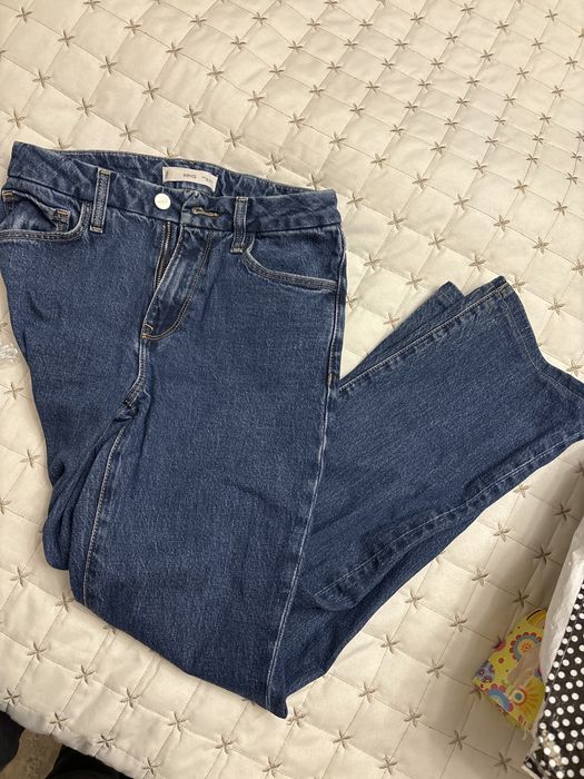 Джинсы прямые манго