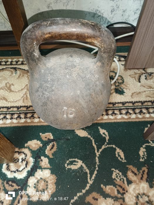 Гиря 16кг соретская