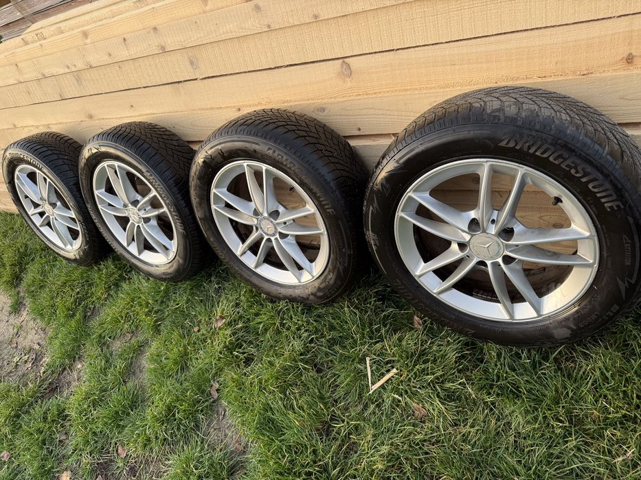 Set jante+ anvelope in stare buna!