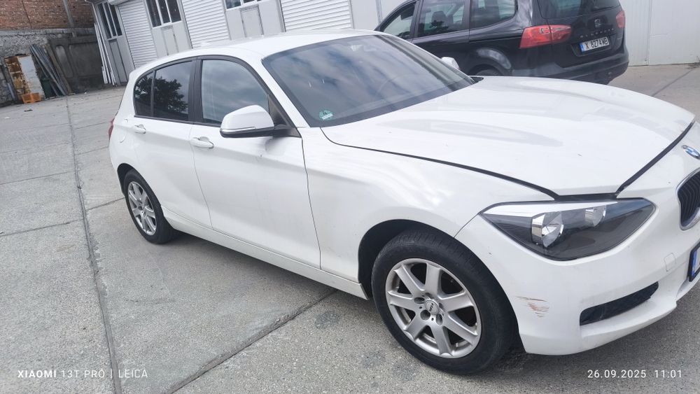F20 BMW 114 Двигателят проблем