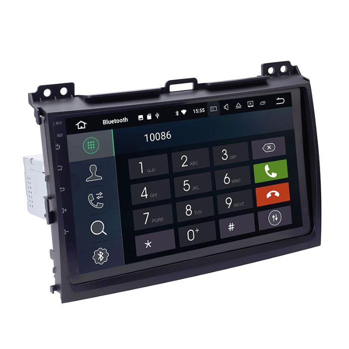 Navigatie Toyota Prado Land Cruiser 120 ( 2003 - 2009 ) Camera Gratis