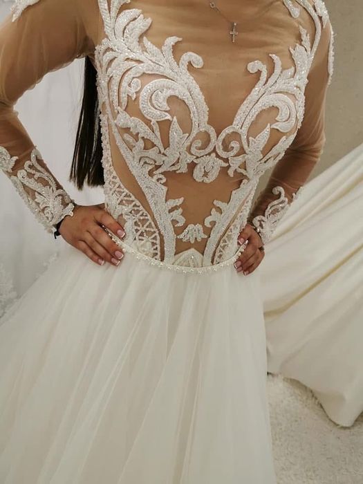 Rochie de mireasa sirena 2 in 1