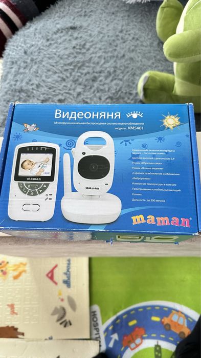 Продам видеоняню с обратной связью