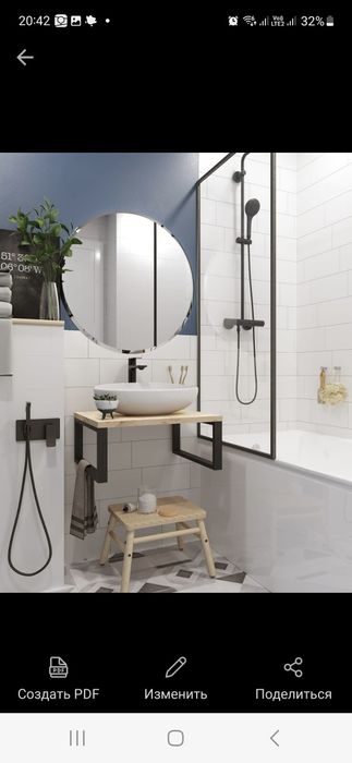 Столешница под раковину