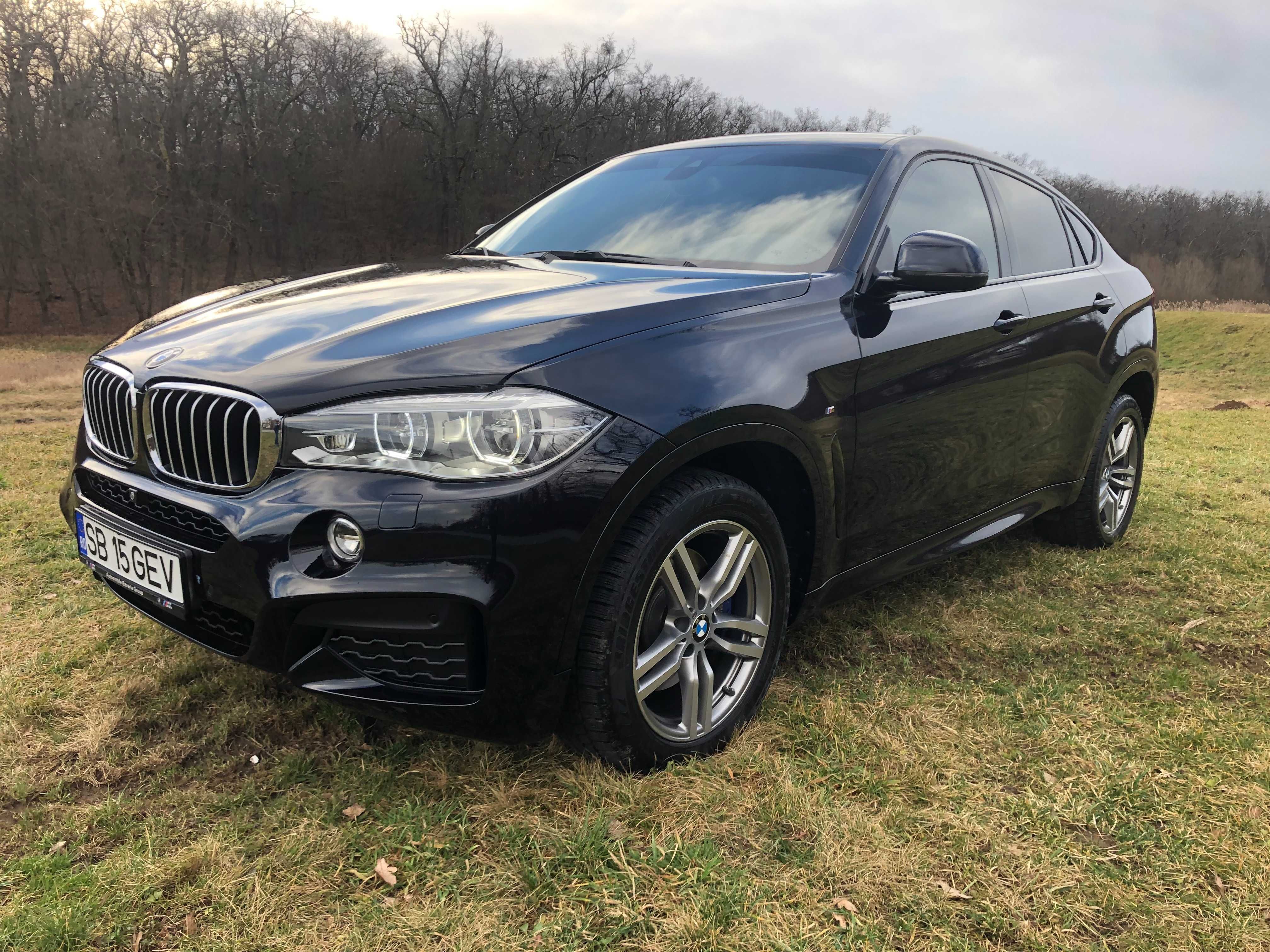 BMW X6 3.0  400cp M-paket interior ext. 2018