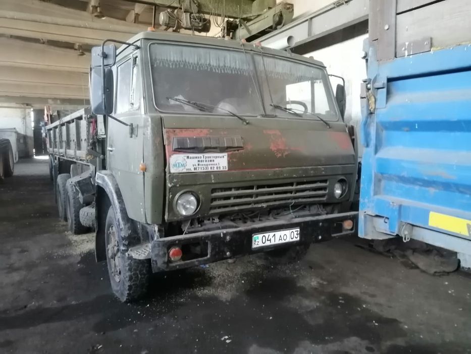 Камаз с прицепом