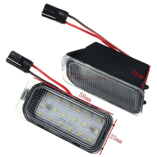 LED плафони регистрационен номер Ford Fiesta Focus C-Max Mondeo