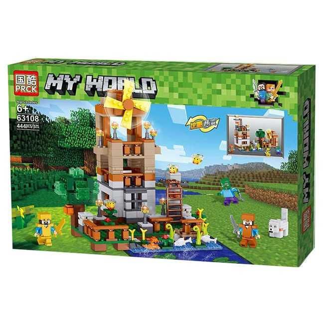 Представяме ви Конструктор minecraft My world 444 бр части konstruktor