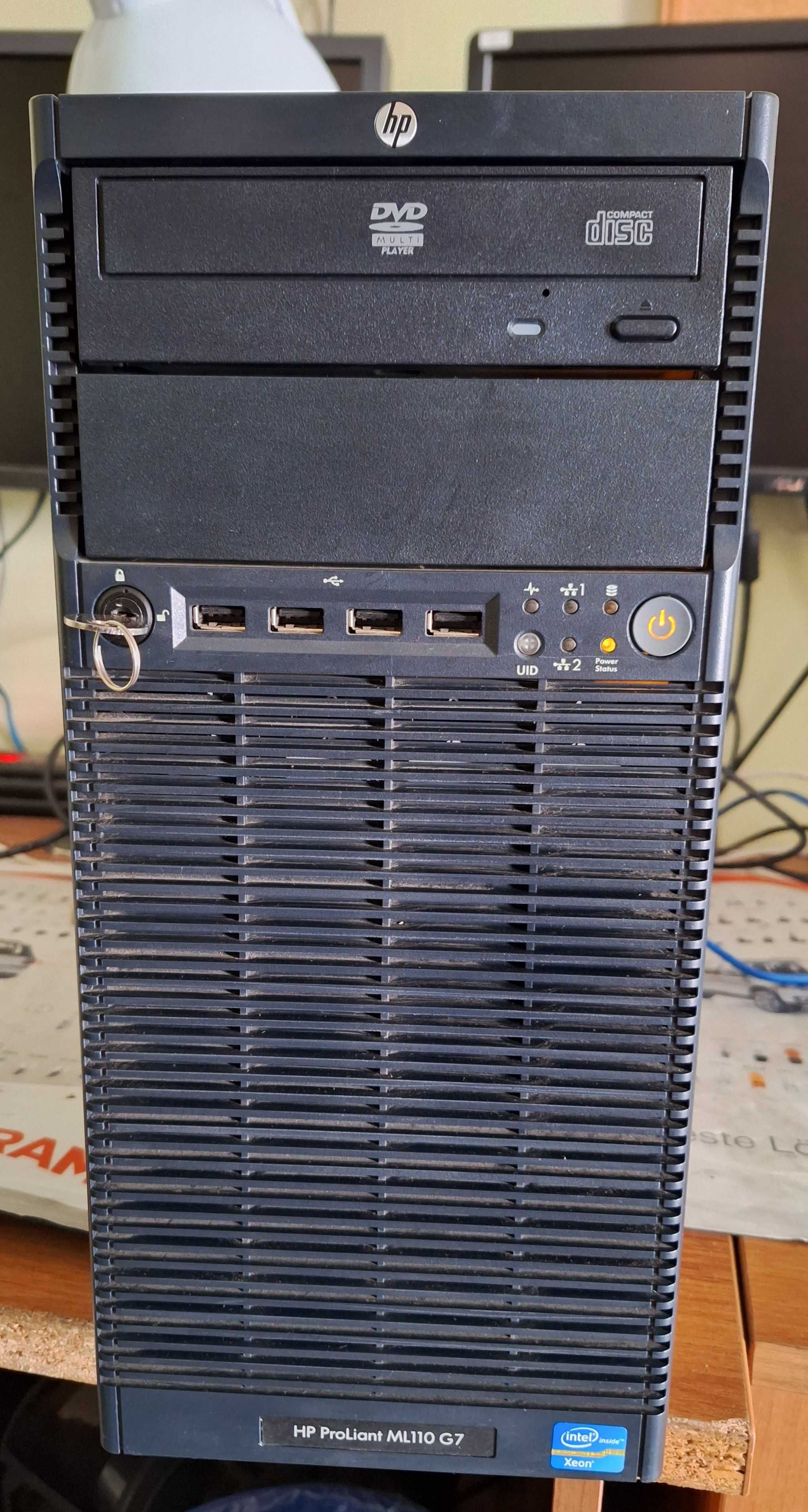 Сървър - HP ProLiant ML110 Gen7, 8GB, 500GB RAID 1
