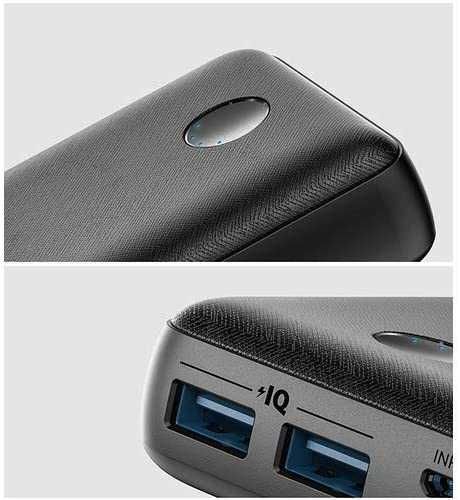 Anker PowerCore Select 10000mAh,с PowerIQ,външна батерия,черен цвят