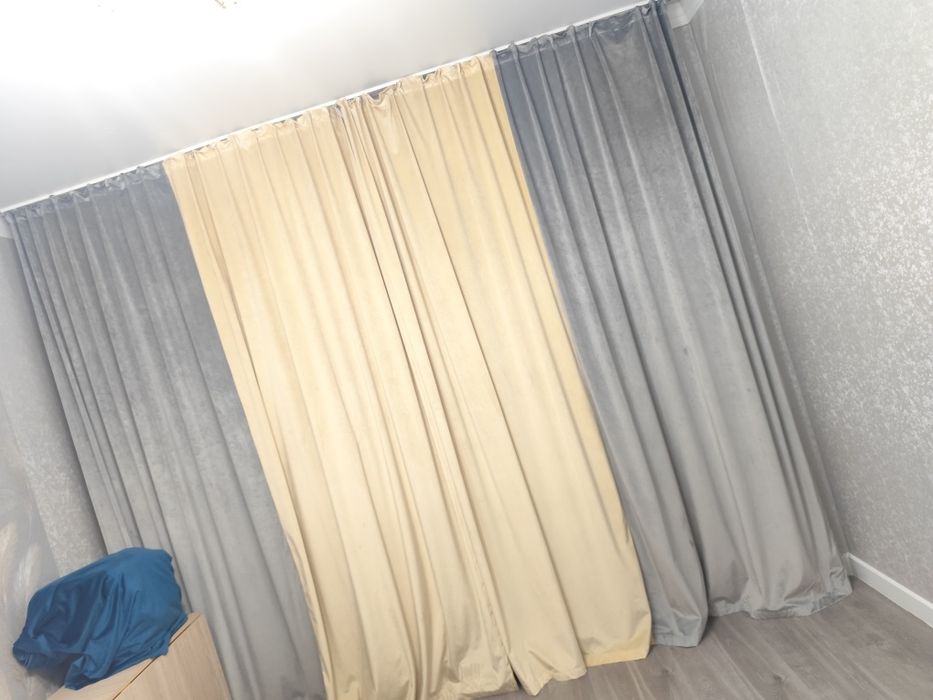 Шторы комбинированные велюр богатый