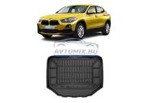 Гумена стелка за багажник BMW X2 F39 след 2018 г., долно дъно багажник