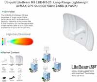 Антенны Wi-Fi радиомост LiteBeam LBE-M5-23 беспроводной Интернет