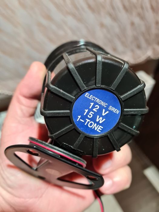 sirena 12v - 1 tone