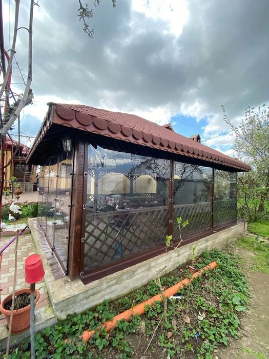 Folie terasa transparenta Cristal clear