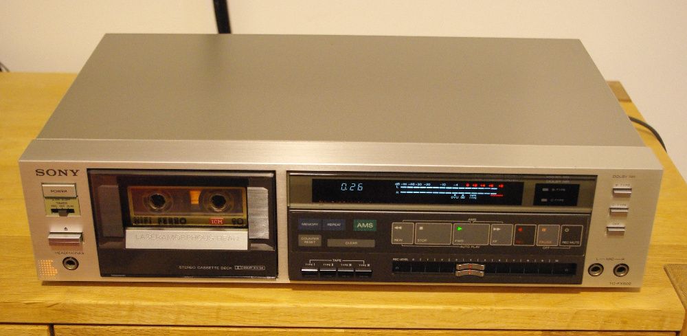 Sony TC-FX600 casetofon deck RAR
