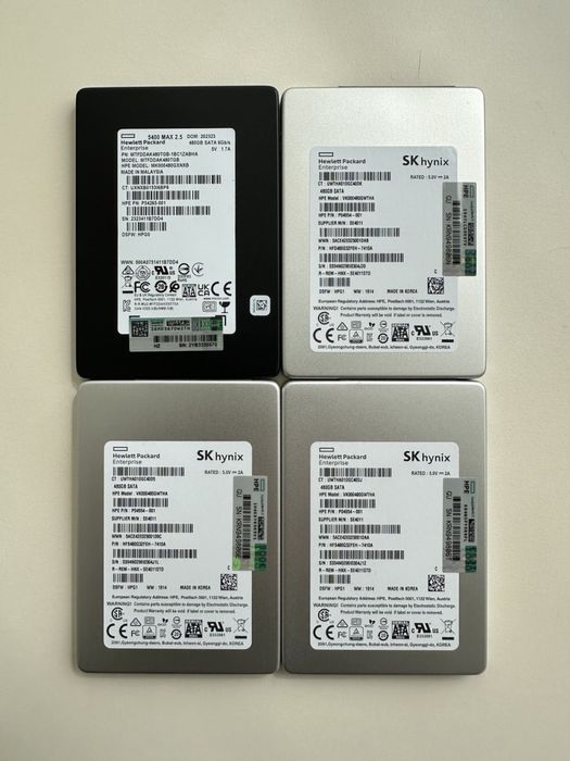 SSD HP Enterprise PM893 480GB si SkHynix