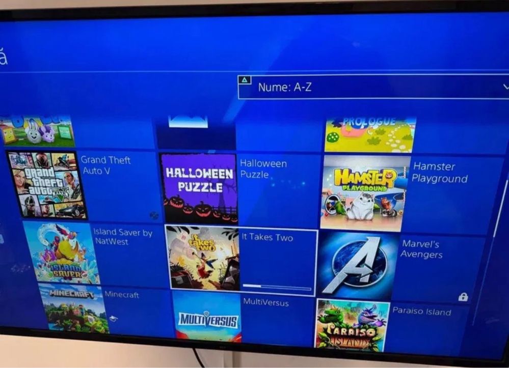 Playstation 4 Ps4 Garantie 1 an 30 jocuri Minecraft Gta Fornite Roblox