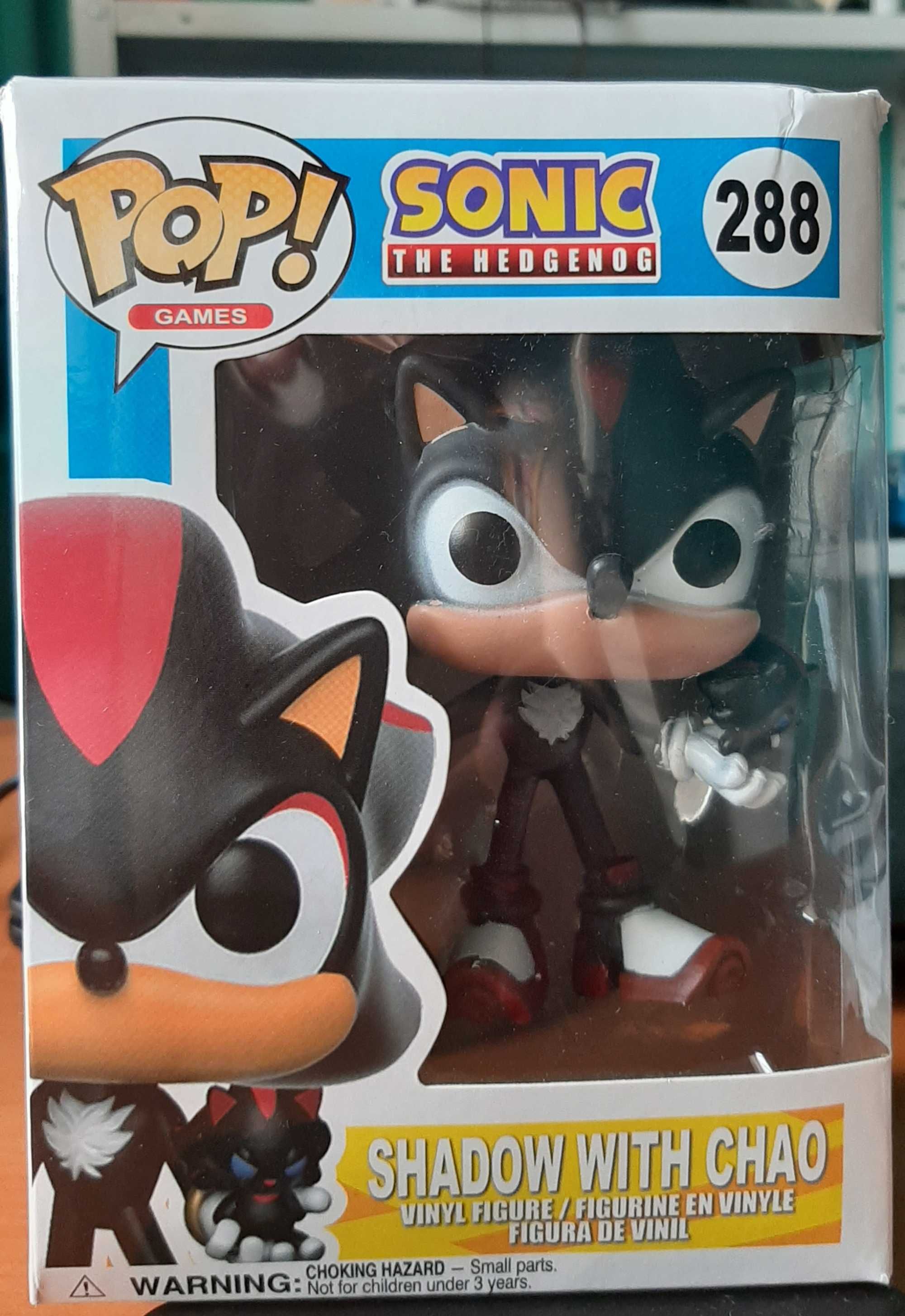 Funko Pop Фигурка Sonic The Hedgenog Shadow with Chao